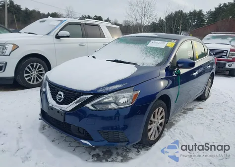 2019 Nissan Sentra Sv from USA, damaged, VIN 3N1AB7AP3KY382765